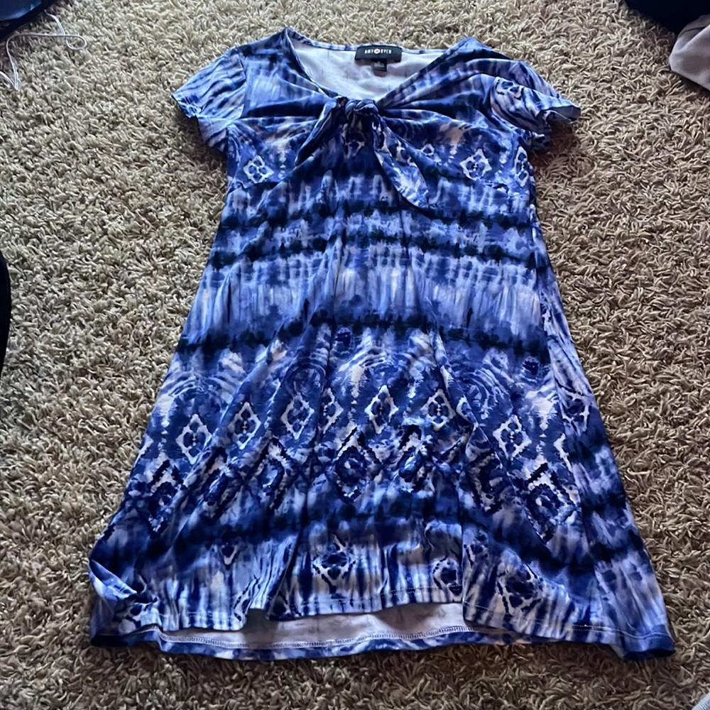 Blue dress barely worn